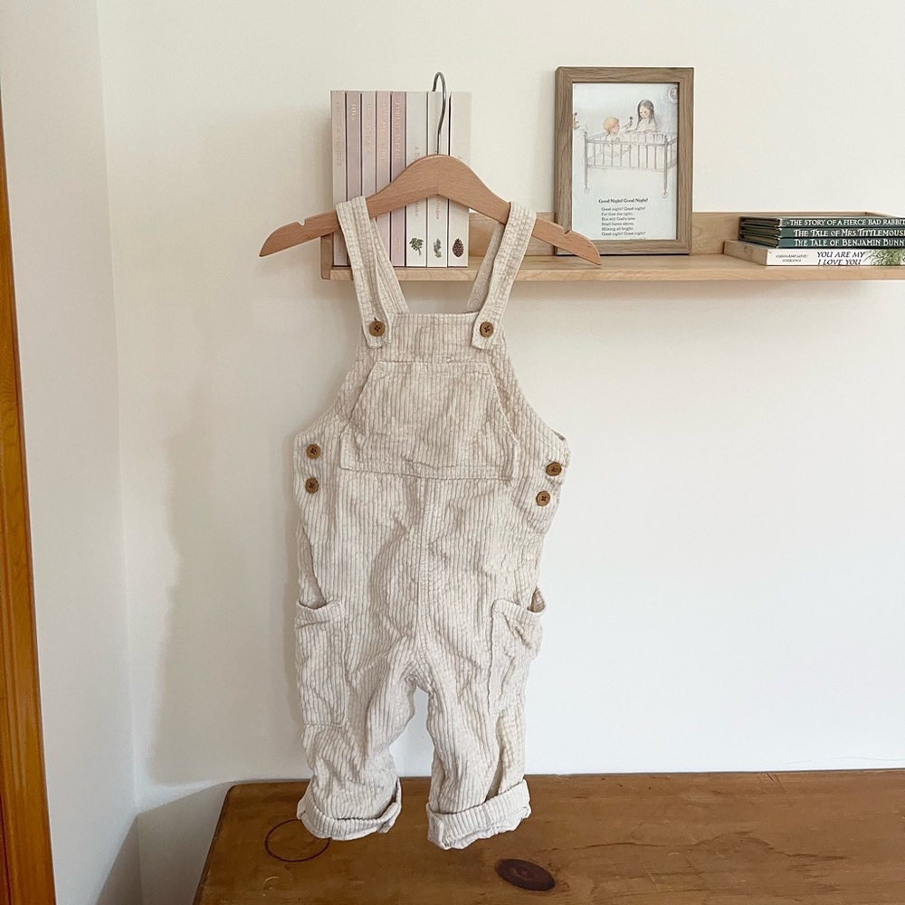 Little Co 18 months corduroy overalls